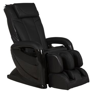 Ergotec Massage Chair with Lumbar Heat in Black, , large