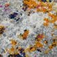 Amer Rugs Montana 7"6" Round Blue and Pink Area Rug, , large