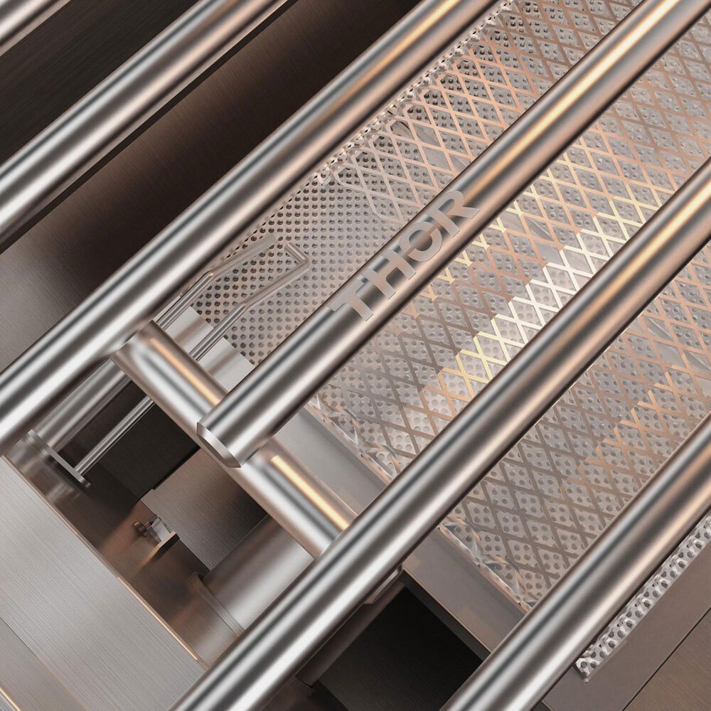 Thor Kitchen Gordon Ramsay 3-Burner Freestanding Gas Grill in Stainless Steel, , large