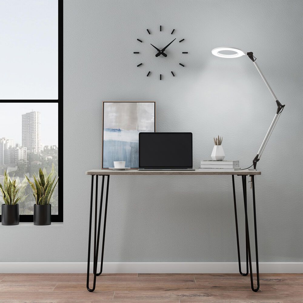 Timberlake Lavish Home LED Task Lamp in Silver, , large
