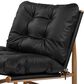Jennifer Taylor Home Oxford Accent Chair in Noir Black, , large