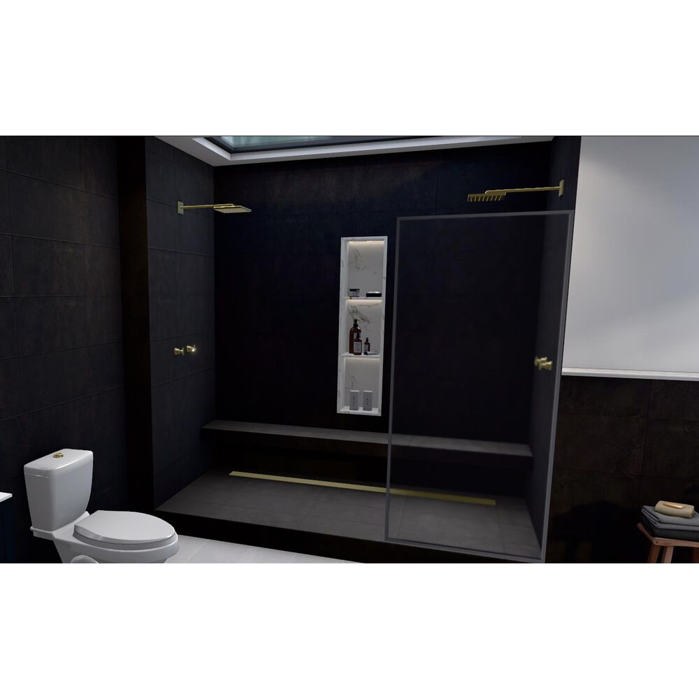 Soho Studio Brooklyn Black 12" x 24" Matte Porcelain Tile, , large