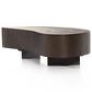 Four Hands Avett Short Coffee Table in Smoked Guanacaste and Dark Gunmetal, , large