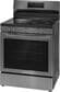 Frigidaire Gallery 30" Rear Control Gas Range with Total Convection in Black Stainless Steel, , large