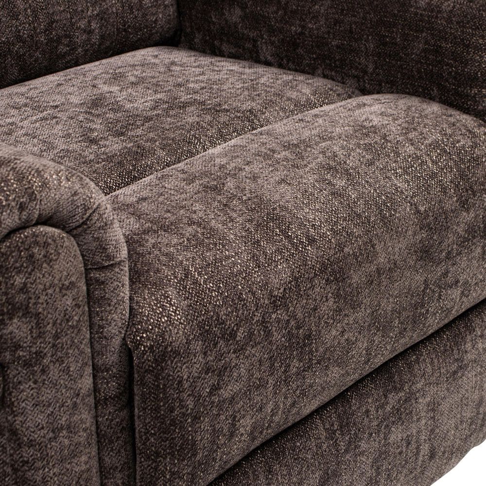 Jennifer Taylor Home Irwin Power Lift Assistance Recliner Chair in Chocolate Brown, , large