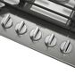 Whirlpool 36" Gas Cooktop with 5 Burner in Stainless Steel, , large