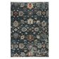 RIZZY Envision Bulbs Leaves 2" x 3" Charcoal Area Rug, , large