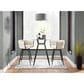 Lumisource Clara Counter Height Table in Black and Clear - Table Only, , large
