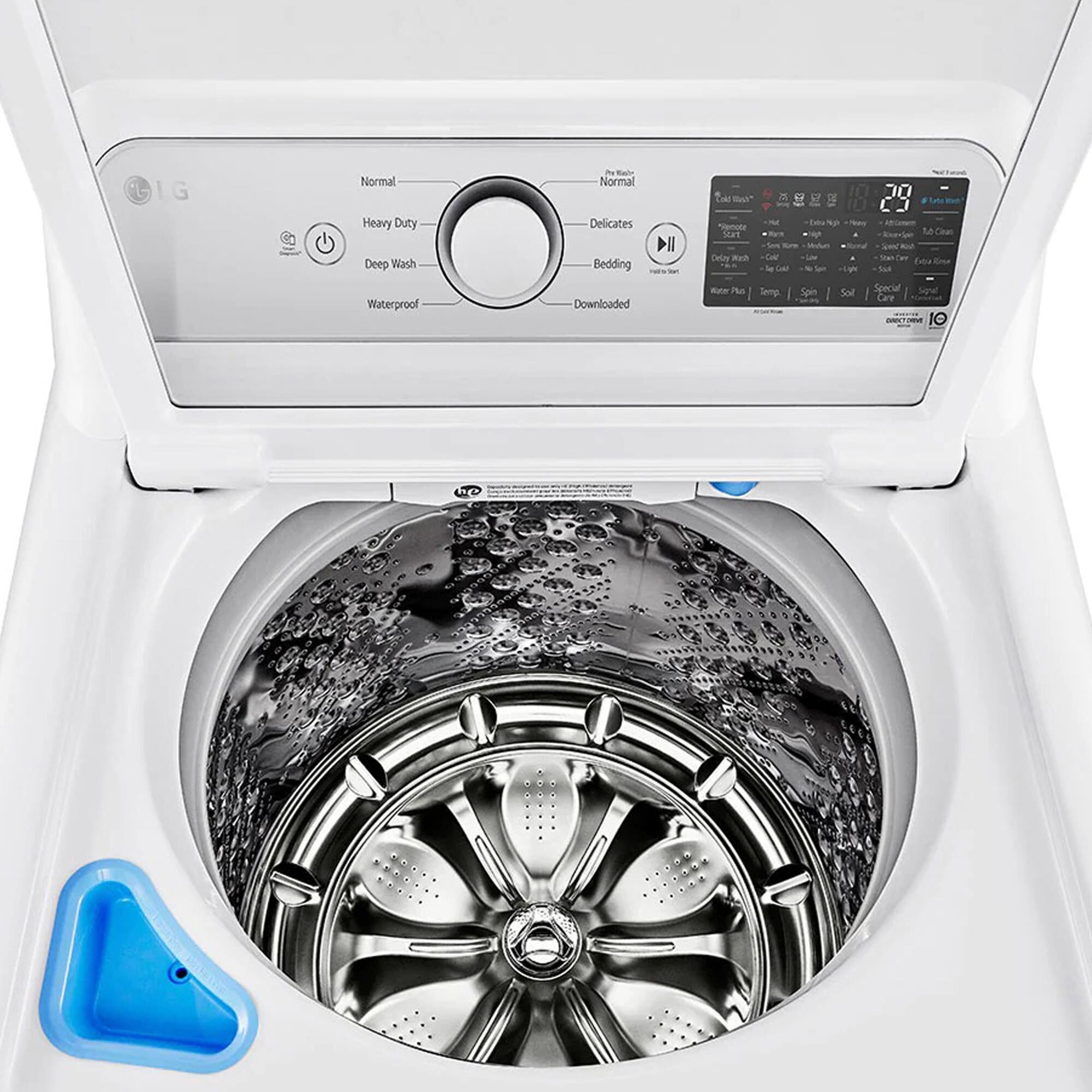 Lg 5.5 cu ft outlet washer dryer combo