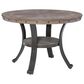 Linon Home Decor Franklin Dining Table in Pewter and Grey - Table Only, , large