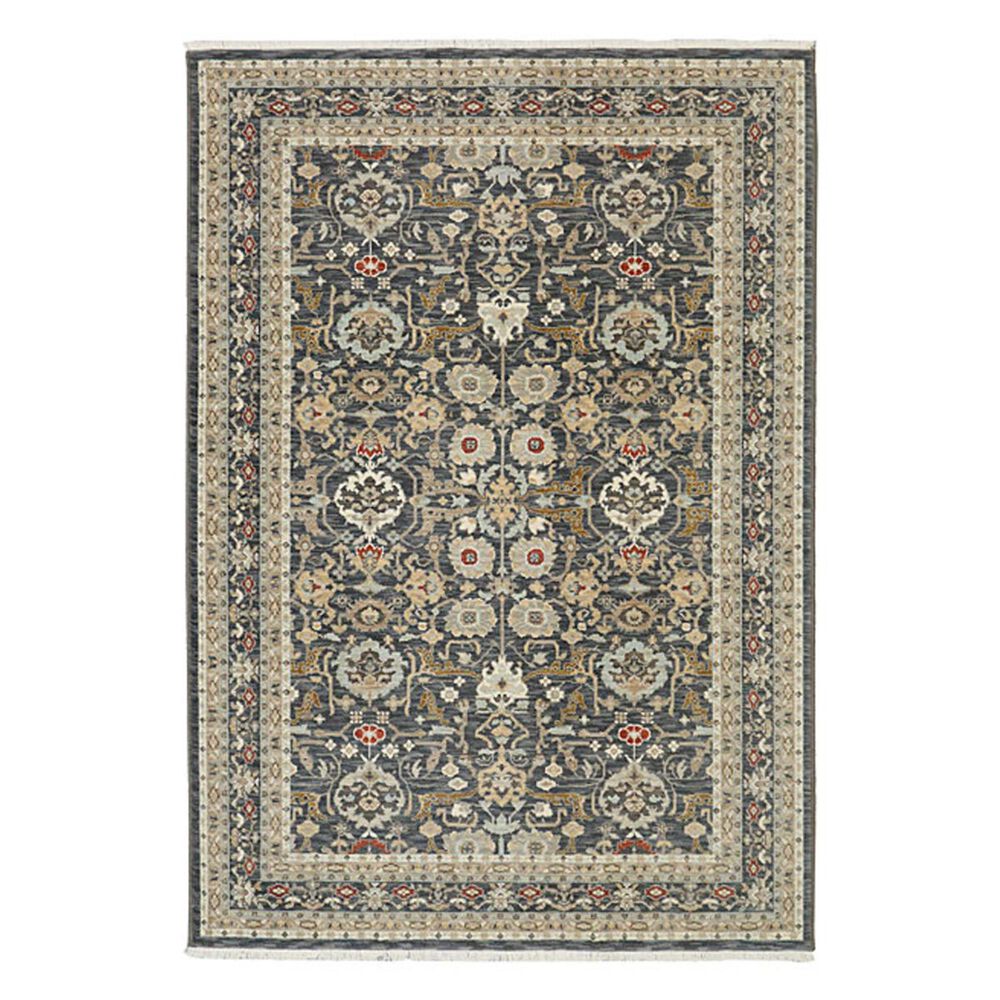 Karastan Manifesto Masque 38861 3'5" x 5'5" Charcoal Area Rug , , large