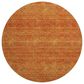 Dalyn Rug Company Soft Essentials Solid Orange 8" Round Indoor/Outdoor Area Rug, , large
