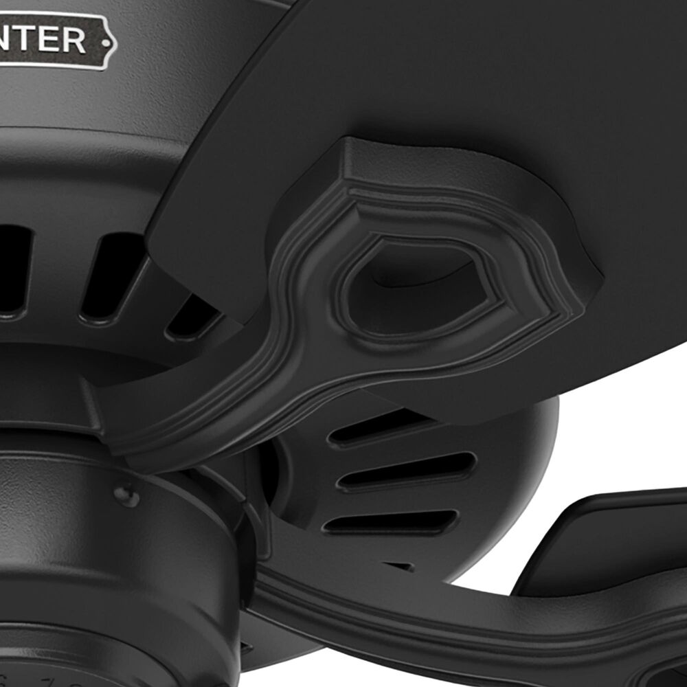 Hunter Builder Elite 52&quot; Ceiling Fan in Matte Black, , large
