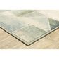 Oriental Weavers Branson Geometric Prisms 1"10" x 7"3" Blue and Green Runner, , large