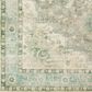 Surya Erin 5" x 7"6" Cream, Gray, Butter, Aqua and Sage Area Rug, , large
