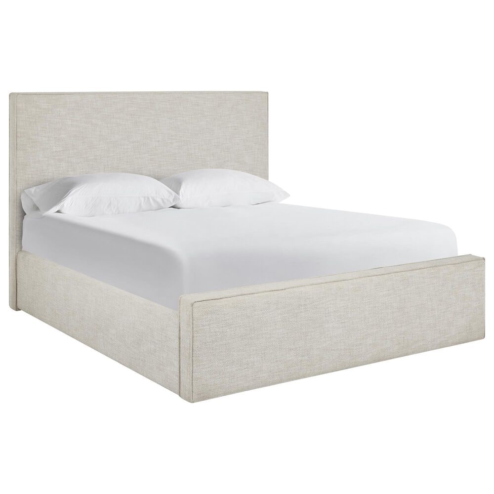 Universal Furniture Oasis Queen Upholstered Panel Bed in Yukon Sand, , large