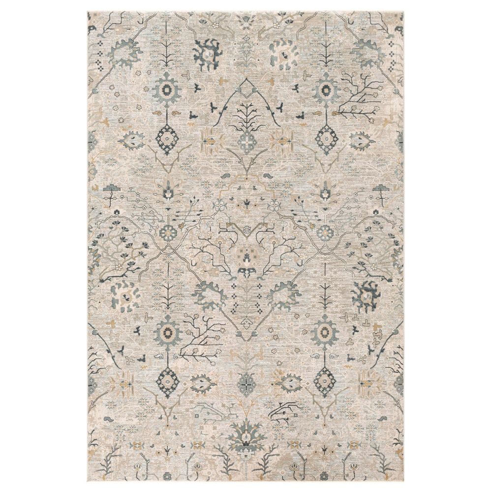 Surya Brunswick 6"7" x 9"6" Sage, Khaki, Denim and Green Area Rug, , large