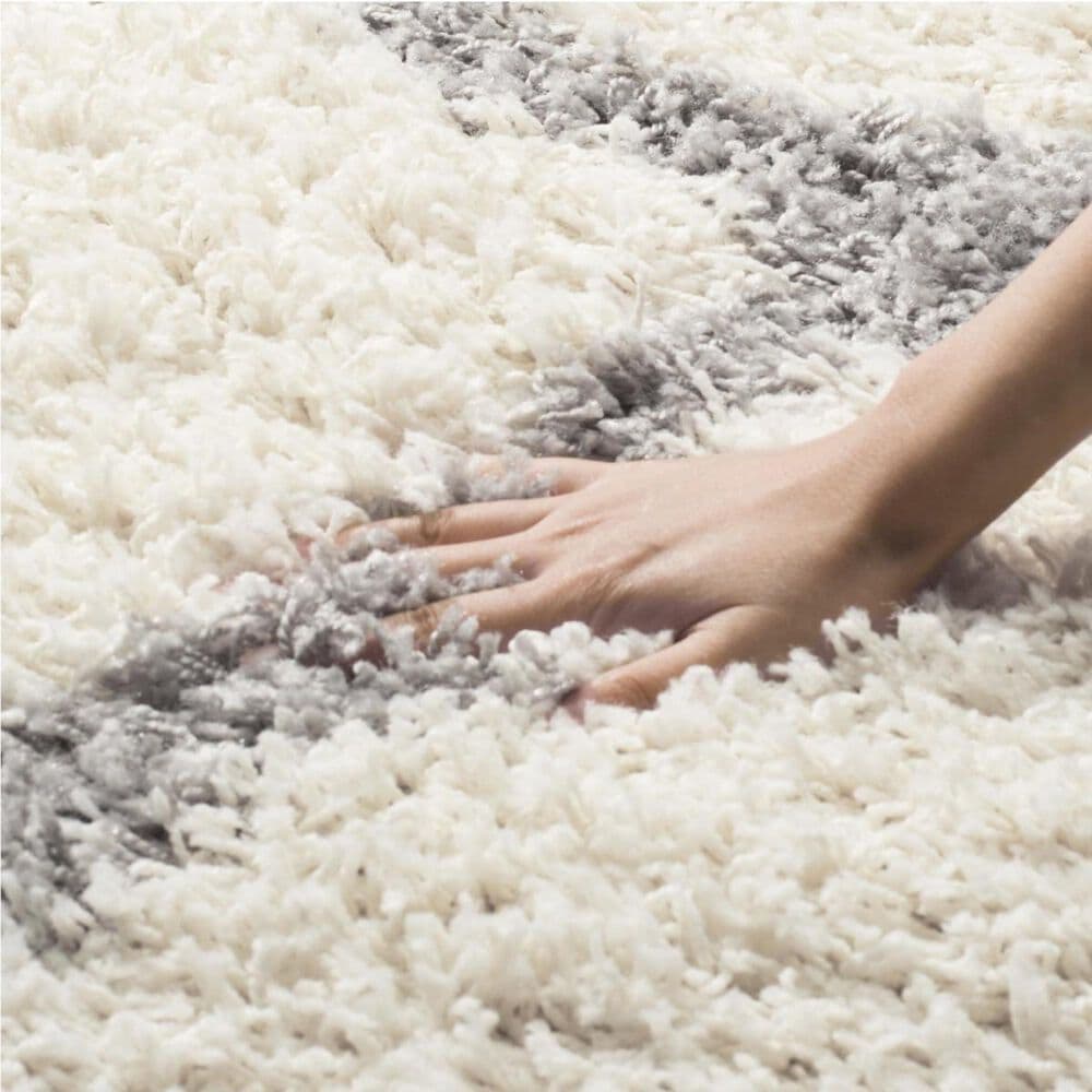 Safavieh Dallas Shag SGD257F-10 10&#39; x 14&#39; Ivory/Grey Area Rug, , large