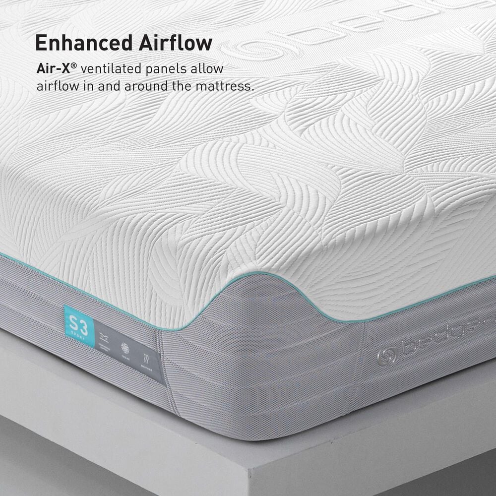 Bedgear S3 Performance Firm Queen Mattress, , large