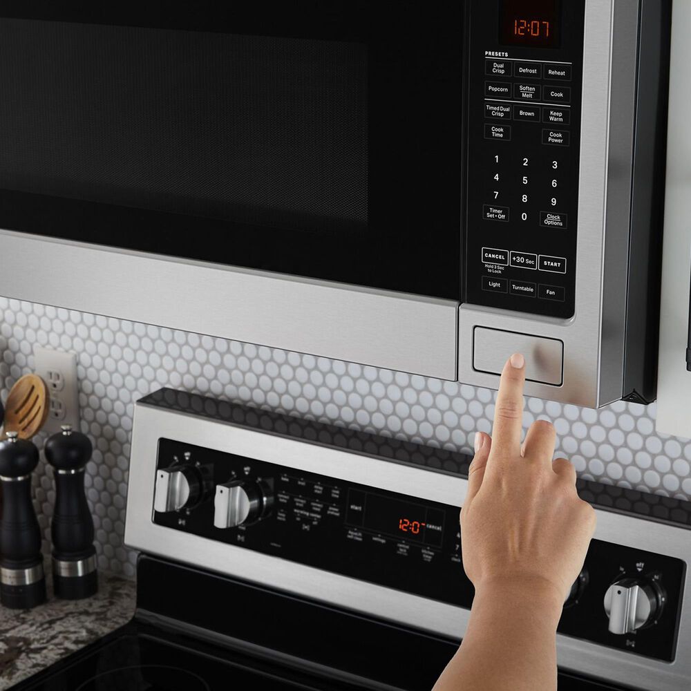Maytag 2-Piece Kitchen Package with 5.3 Cu Ft. Electric Range and Microwave in Stainless Steel, , large