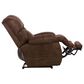 Catnapper Dawkins Power Lay Flat Recliner in Chocolate, , large