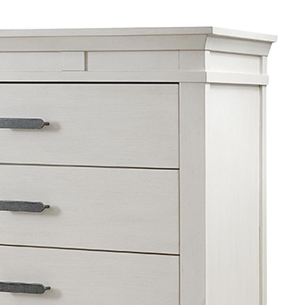 Sorelle Furniture Brookfield Elite 5-Drawer Chest in Brushed Ivory, , large