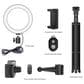 Bower 8" Ring Light Studio Kit with 51" Extendable Tripod, , large