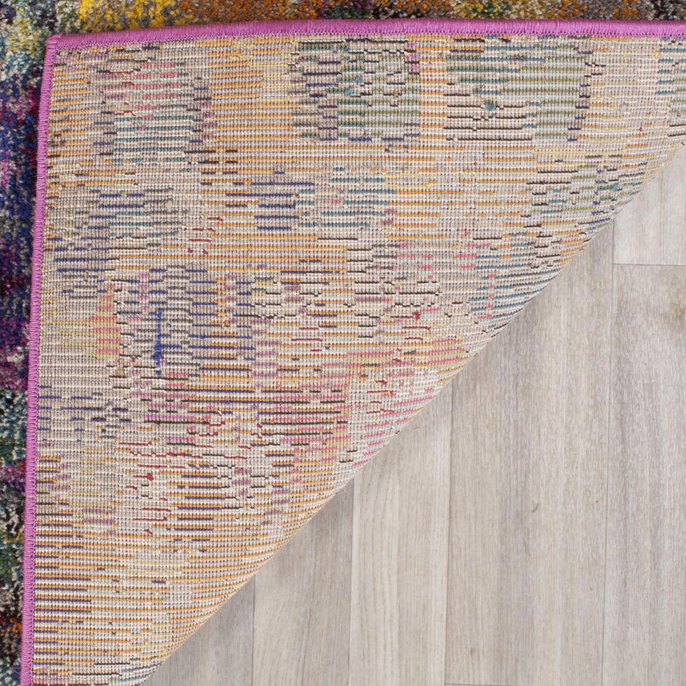Safavieh Monaco MNC225D-4 4&#39; x 5&#39;7&quot; Pink/Multi Area Rug, , large