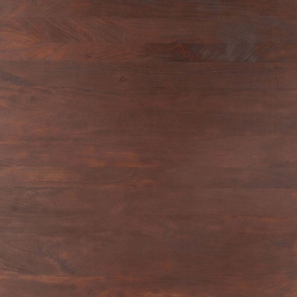 Home Trends &amp; Design Cambridge Pedestal Dining Table in Matte Brown, , large