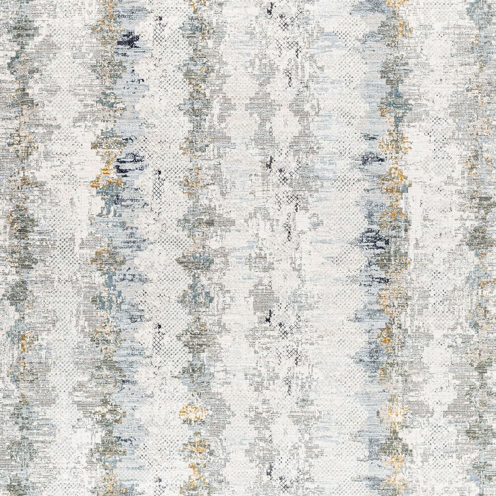 Surya Dresden Off-White, Taupe, Dusty Sage, Ink Blue, Light Gray and Deep Teal 10&#39; x 13&#39;11&quot; Area Rug, , large