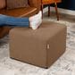 Jaxx Monroe Medium Ottoman in Earth Brown, , large