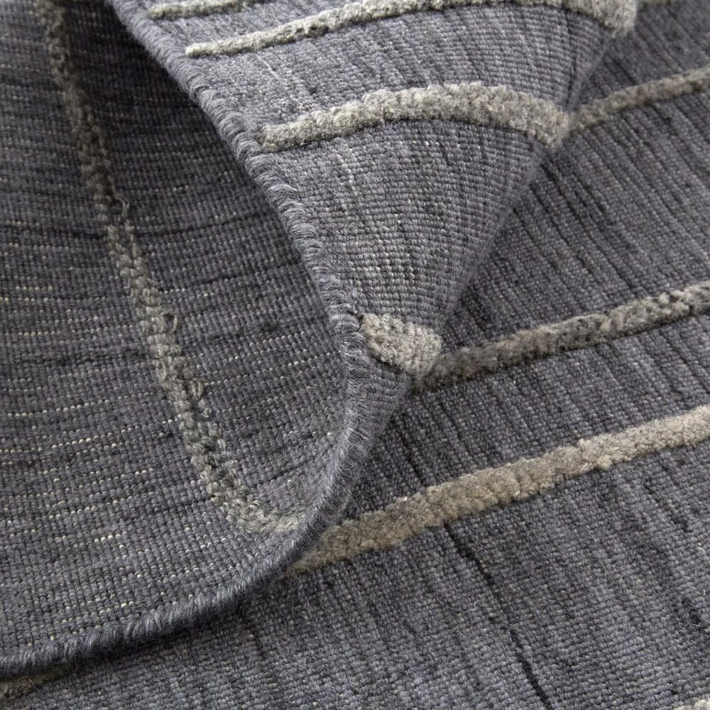 Feizy Haverhill 2&#39;6&quot; x 8&#39; Charcoal Runner, , large