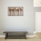 Creative Coop 47.25" x 28" Framed Wall Decor with Raised Paddles in Brown, , large