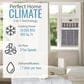 Keystone 10000 BTU Casement Window Air Conditioner in White, , large