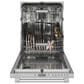 Monogram 4-Piece Kitchen Package with Stainless Steel 30" Wall Oven and Black Electric Cooktop, , large