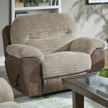 Catnapper McMahon Glider Recliner in Bark and Jute, , large