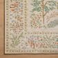 Loloi Canopy Peacock Forest Cream 3"9" x 5"9" Area Rug, , large