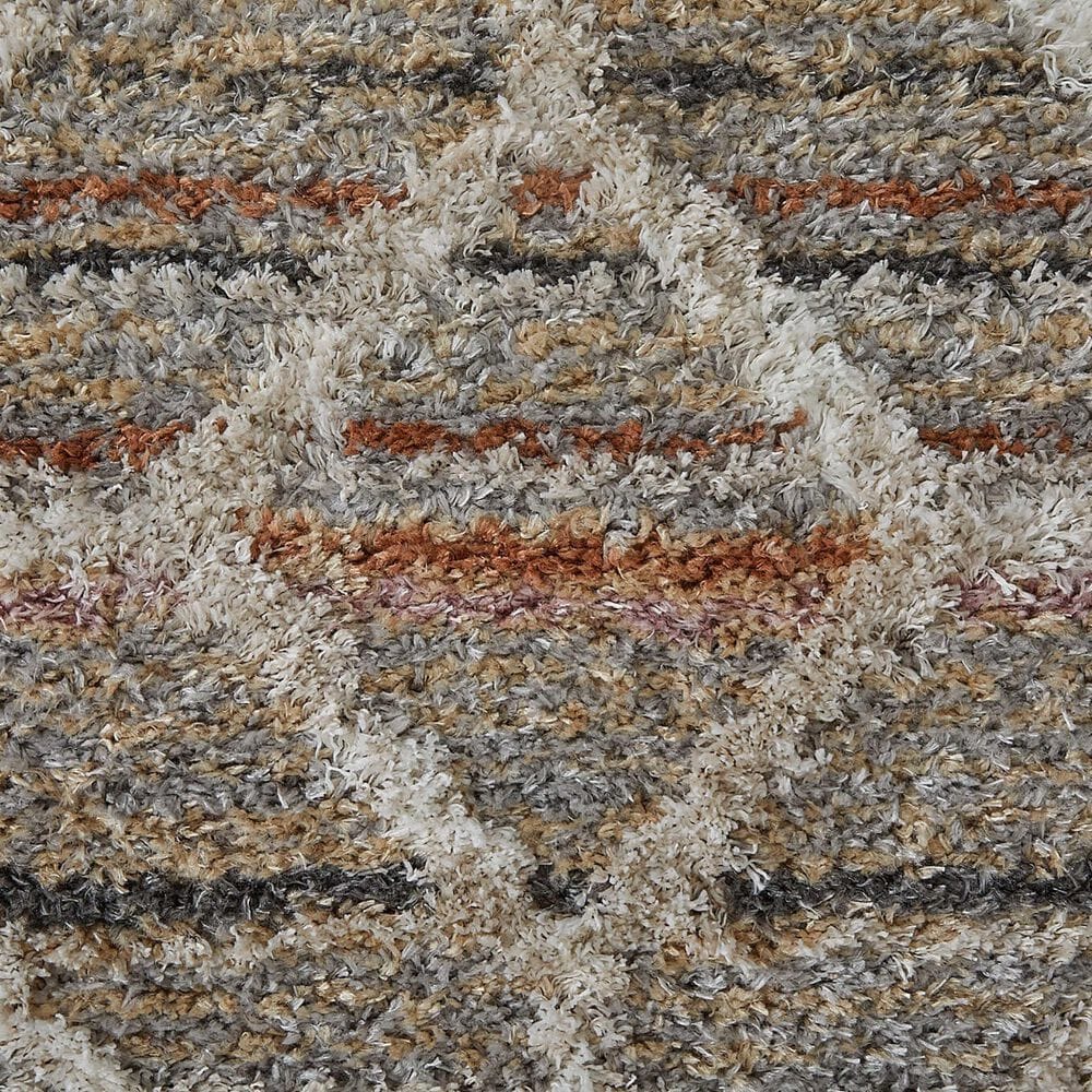 Feizy 39ICF Mynka Beige / Multi 7&#39;11&quot; x 10&#39; Area Rug, , large