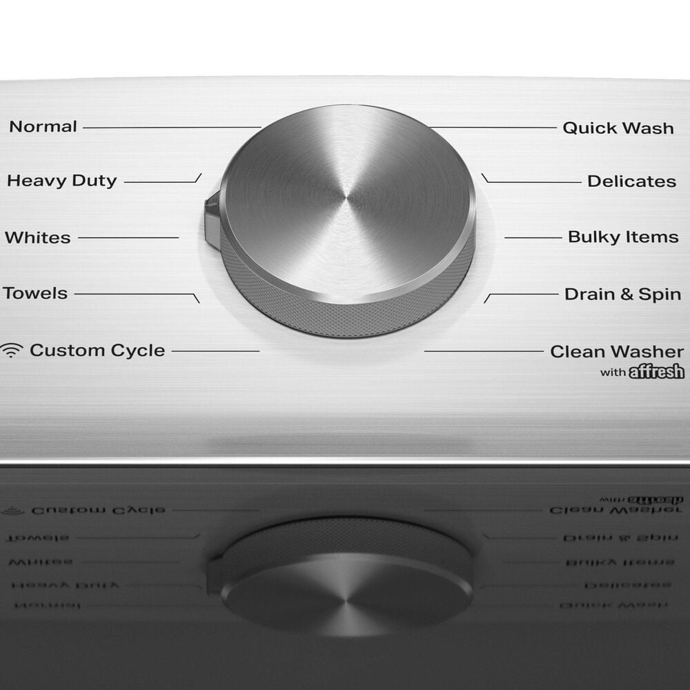 Maytag 5.2 Cu. Ft. Top Load Agitator Washer in Midnight Steel, , large