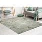Radici USA Davide Geometric 7"10" x 10"6" Green Area Rug, , large