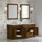 James Martin Bellshire 72" Double Bathroom Vanity in Honey Oak with 3 cm Lime Delight Silestone Top and Rectangular Sinks, , large