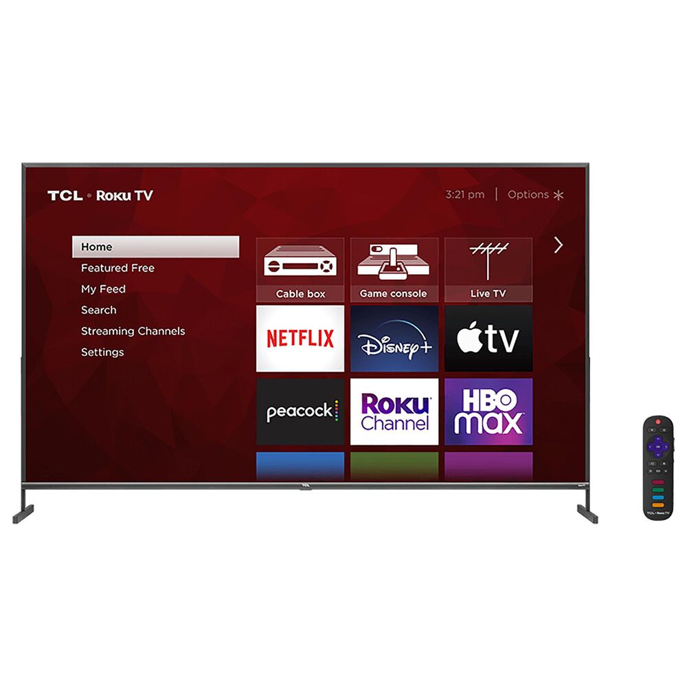 TCL 85" Class 4K UHD HDR Roku - Smart TV, , large