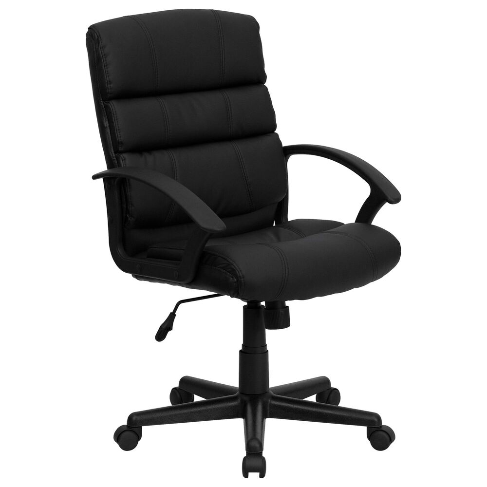 Flash Furniture Swivel Task Chair in Black, , large