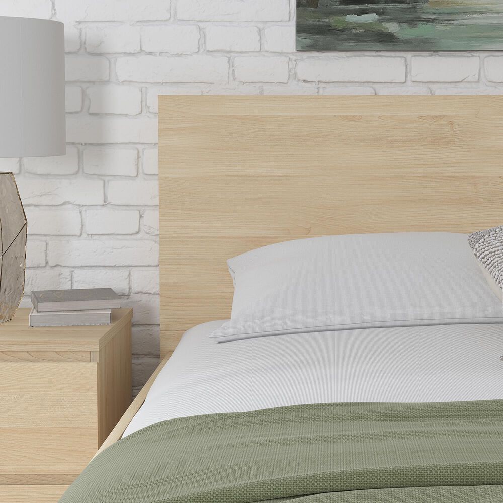 Ashley Onita Full Panel Platform Bed with 1 Side Storage in Natural, , large