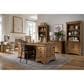 Riva Ridge Chateau Philippe 2-Piece Executive Desk and File Cabinet Set in Cognac, , large