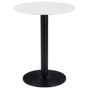 Zuo Modern Alto Bistro Table in White/Black, , large