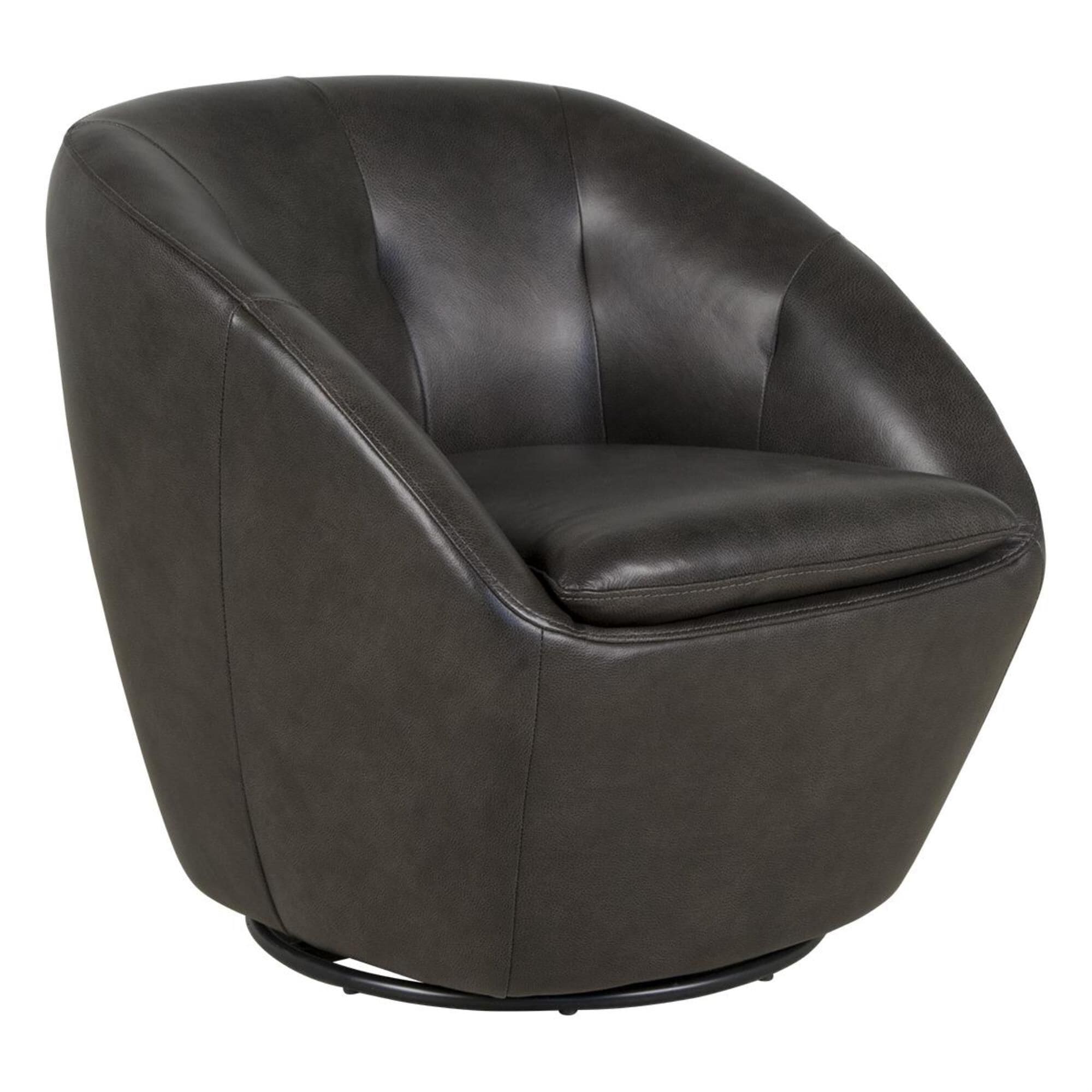 Flexsteel leather swivel chair clearance