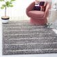Safavieh Venus Shag VNS604J 5"3" x 7"6" Grey and Ivory Area Rug, , large