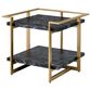 Furniture of America Magee Coffee Table Set in Black and Gold (Set of 2), , large