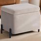 Lifestyle Solutions Kona Small Storage Ottoman in Taupe, , large